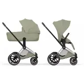 Cybex Priam Style yhdist chromebrw (pkt) Chrome Brown/Sage Green