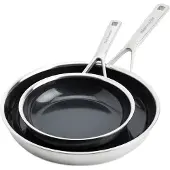 KitchenAid Multiply keraaminen paistinpannusetti 20/28 cm