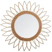 Atmosphera Pajuinen seinäpeili Sharp Sun 50 cm