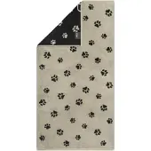 Cawö We love Dogs Paws -pyyhe 80 x 150 cm