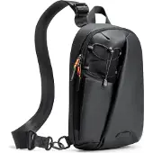 Inateck FB01003, Unisex, Olkalaukku, Vetoketju, RFID, Musta, Yksivärinen (FB01003_BLACK)