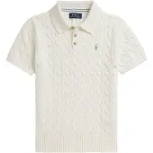 Ralph Lauren Cable Knit Polo -pikeepaita