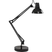 Ideal Lux Wally pöytävalaisin 58cm E27 musta/kupari
