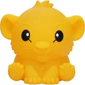 Paladone Leijonakuningas Disney Simba Squishy Glo -silikonvalo 15 Cm
