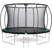 Salta Trampoliini Cosmos Ø427 cm, turvaverkko, tikkaat