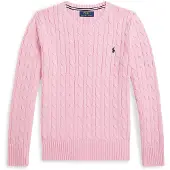Ralph Lauren Cable-Knit Cotton Sweater - Pink - 138-149