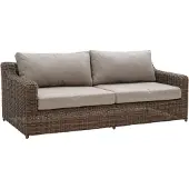 Brafab Glendon 3-paikkainen sohva Dark brown / Soft moose
