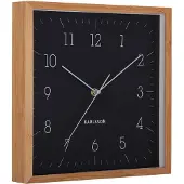 Karlsson seinäkello Neat Cuadrado black KA6114BK