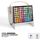 ARRTX Oros Kaksipäinen huopakynä, 80 väriä