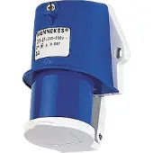 MENNEKES Ip44 Naaras 3-napainen Pistoke 16a 230v