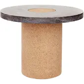 Frama Sintra Pöytä Marmori Ø 60 Cm - Sohvapöydät Korkki Musta - 4083