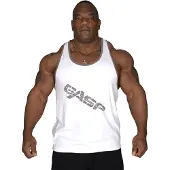 Gasp Vintage T-Back -tanktoppi Valkoinen