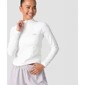 ICANIWILL Define Seamless 1/4 Zip W - White - L