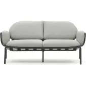 Kave Home Joncols-ulkosohva harmaa L 165 cm