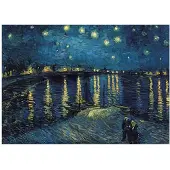 Ravensburger Puzzle: Art Collection Van Gogh - The Starry Night, June 1889 on Oil Canvas (1500 pcs) (12000079)
