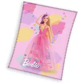 KidsDreamStore BARBIE Fleecehuopa 130 x 170 cm