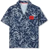 Hugo Kids Short Sleeve Shirt - Navy - 140