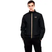 EA7 for man. 7M000424_AF13569 Regular Bomber Jacket black (4XL), Casual, Nylon