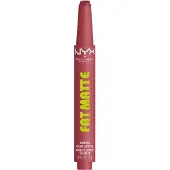 NYX Fat Matte Slick Click Lip Balm, 12 Blush Blanket