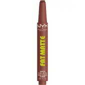 NYX Fat Matte Slick Click Lip Balm, 08 Toasty Taupe