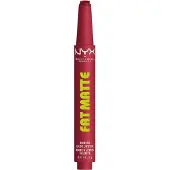 NYX Fat Matte Slick Click Lip Balm, 16 Plushin' Plum