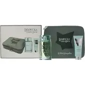 Lolita Lempicka Set : Green Lover Eau De Toilette per uomo 100 ml + Green Lover Gel dopobarba idratante e nutriente 75 ml