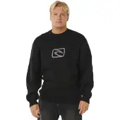 Rip Curl Inner Visions Knit Crew Neule black Koko L
