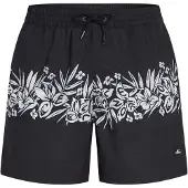O'Neill Uni Flower 16" Surffishortsit black tropical stripe Koko XL
