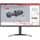 LG 32BR55UK-B 32" 4K UHD, VA -näyttö, USB-C hub