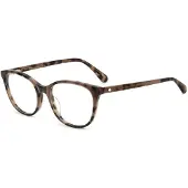 Kate spade KS DELANIE 51/18/140 Havana asetaattikehykset NAISILLE KS DELANIE