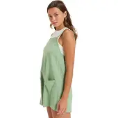 Roxy Lavender Haze Overall basil Koko L
