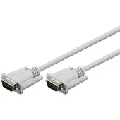 Pro VGA (15pin) - Näyttökaapeli - 2m - Valkoinen