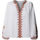 Pepe Jeans for woman. PL3051449 Beliz beige blouse (XS), Casual, Cotton