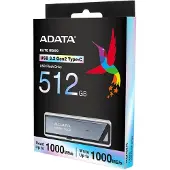 ADATA A-DATA UE800 Elite USB-C 3.2 Gen 2 512 Gt -muistitikku, hopea