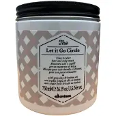 Davines Hiustenhoitonaamio - - Let It Go Circle Time 750 ml - Rauhoittava hiuspohja - Ravitseva - Luomu harmaa savi