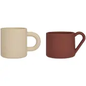 OYOY MINI Nomu Cups - Set Of 2 - Multi/patterned - ONE SIZE
