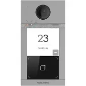 Hikvision DS-KV8113-WME1(C)/Flush 1-nappinen metallinen huvilaoviasema (DS-KV8113-WME1(C)/Flush)