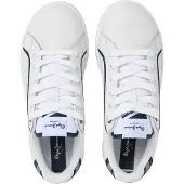 Pepe Jeans for boy. PBS000009 Trainers Player Young white (37), Flat, Laces, Casual, children's fashion