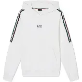 EA7 for man. 7M001864_AF12660 Italian Spirit sweatshirt white (S), Casual, Sport, Cotton, Sportswear, Multisport, Short sleeve