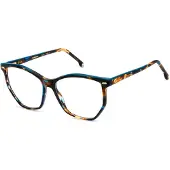 Carrera 3058 55/15/140 Teal havana gold Acetate kehykset NAISILLE 3058