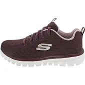 SKECHERS Matalavartiset tennarit 'Graceful - Get Connected' tummanpunainen