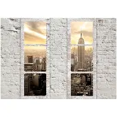 Kärkkäinen Artgeist New York: View From The Window itseliimautuva fototapetti