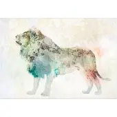 Kärkkäinen Artgeist Colourful King itseliimautuva fototapetti