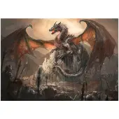 Kärkkäinen Artgeist Dragon Castle itseliimautuva fototapetti