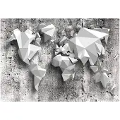 Kärkkäinen Artgeist World Map: Origami fototapetti