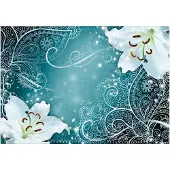 Kärkkäinen Artgeist Oriental Wings (Turquoise) itseliimautuva fototapetti