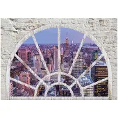 Kärkkäinen Artgeist Ny - Evening City itseliimautuva fototapetti