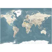 Kärkkäinen Artgeist Vintage World Map fototapetti