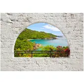 Kärkkäinen Artgeist Emerald Island itseliimautuva fototapetti