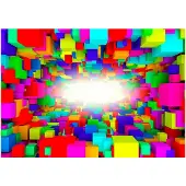 Kärkkäinen Artgeist Light In Color Geometry fototapetti